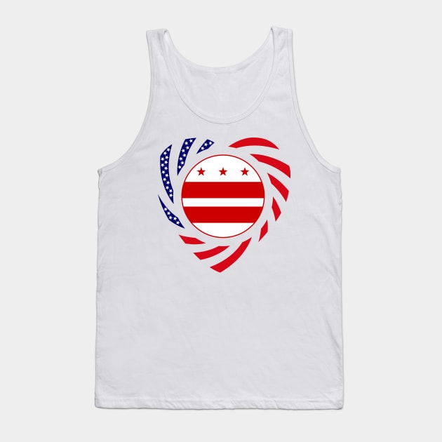 DC Murican Patriot Flag Series (Heart) Tank Top by Village Values